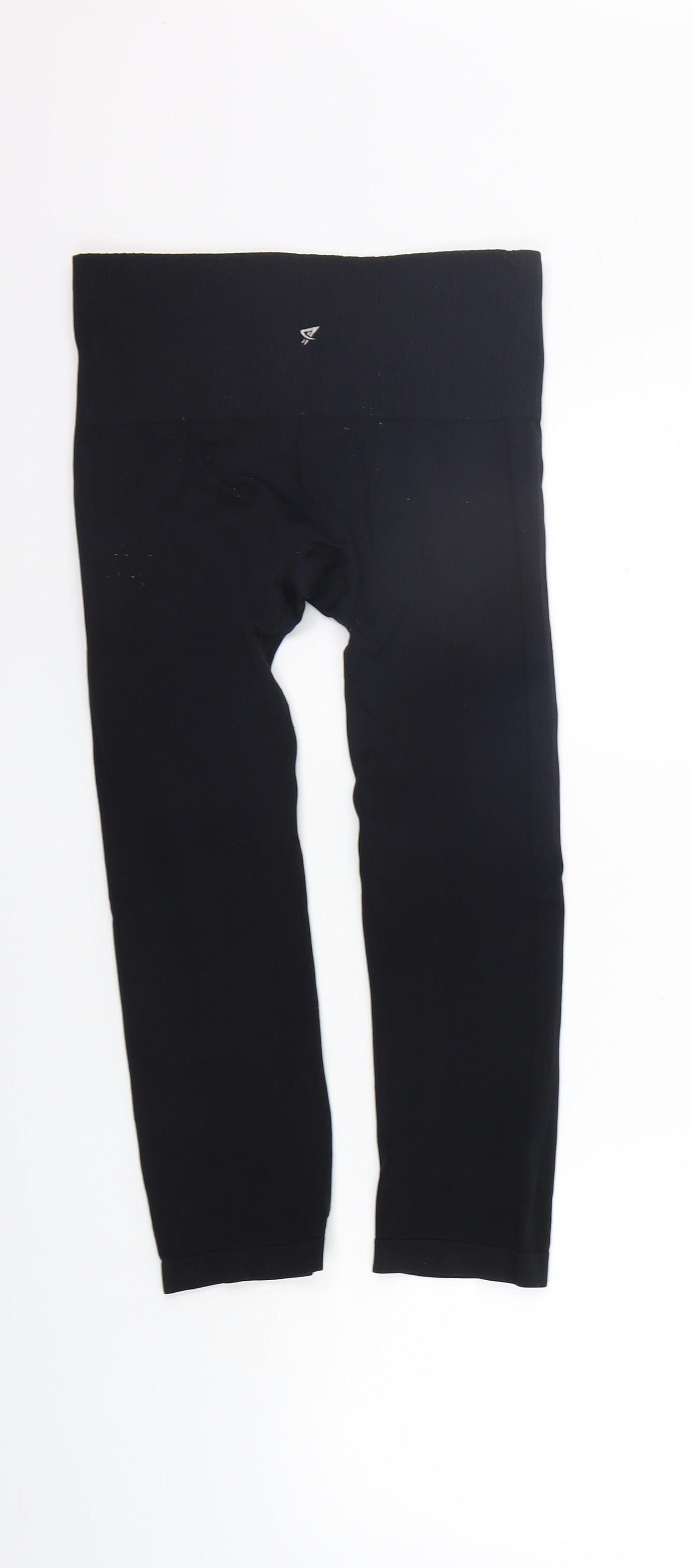 WORKOUT Womens Black   Trousers  Size 6 L20 in - Elastic Waist Band