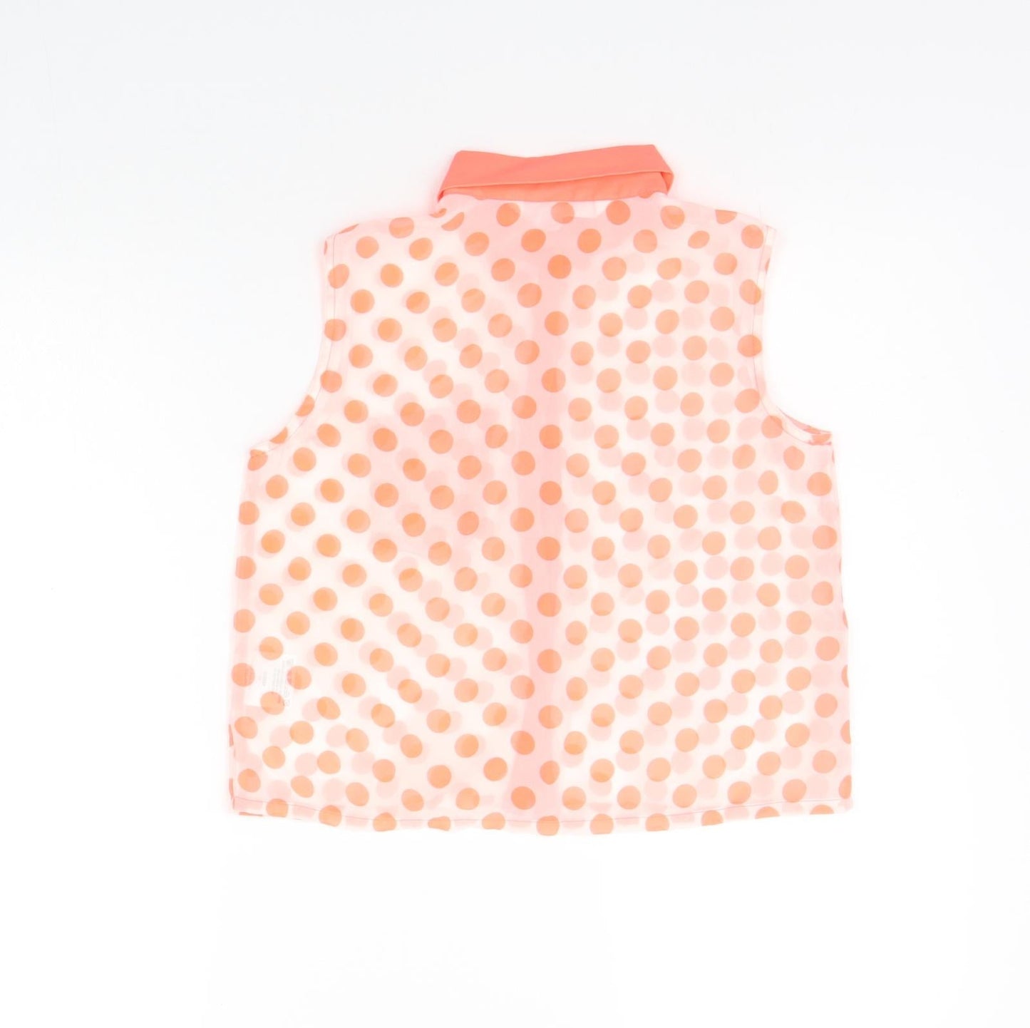 Love Me Girls Orange Spotted  Basic Button-Up Size 11-12 Years