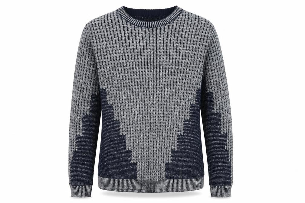 Front view of ASOS women’s blue jumper, size S
