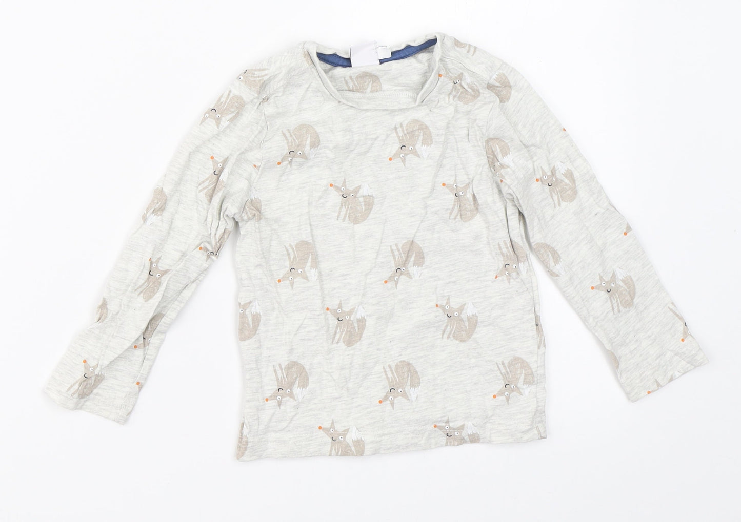 Mini Club Boys Grey   Basic T-Shirt Size 18-24 Months