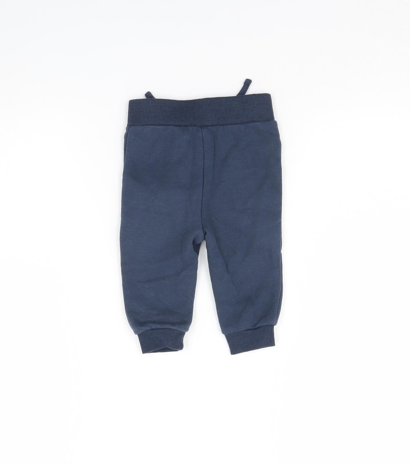 Disney Baby Blue   Jogger Trousers Size 6-9 Months