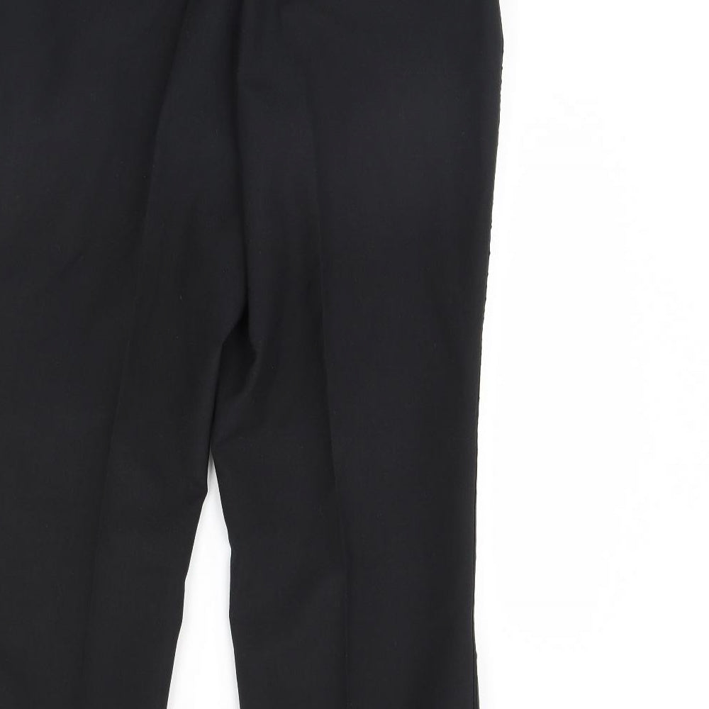 Preworn Womens Black   Dress Pants Trousers Size 38 in L25 in