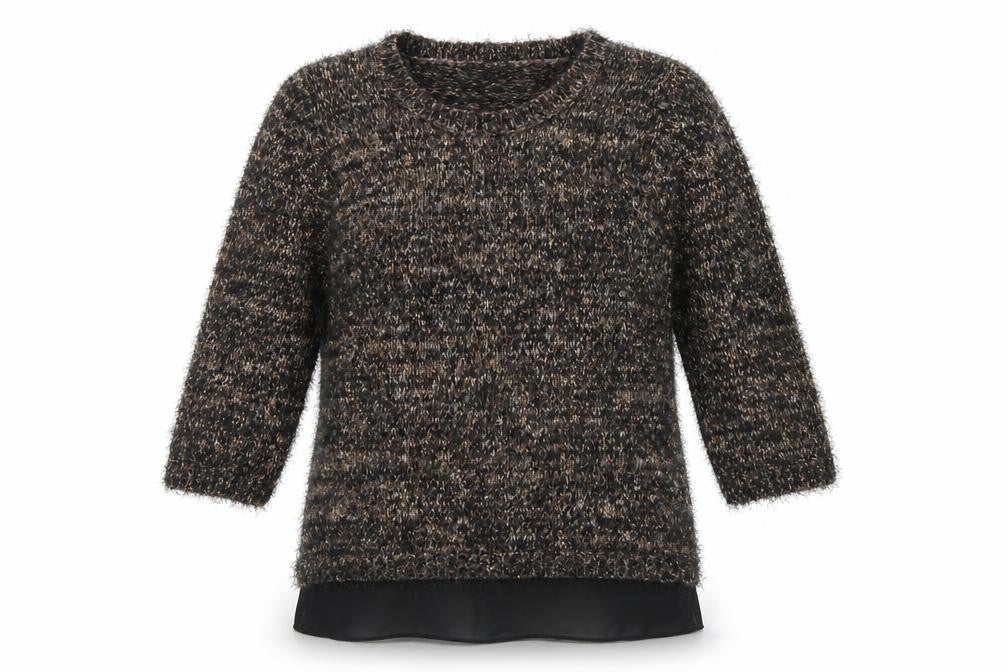 Definitions Womens Brown   Pullover Jumper Size 12