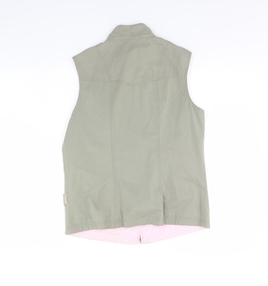 Preworn Womens Green   Gilet Jacket Size 12