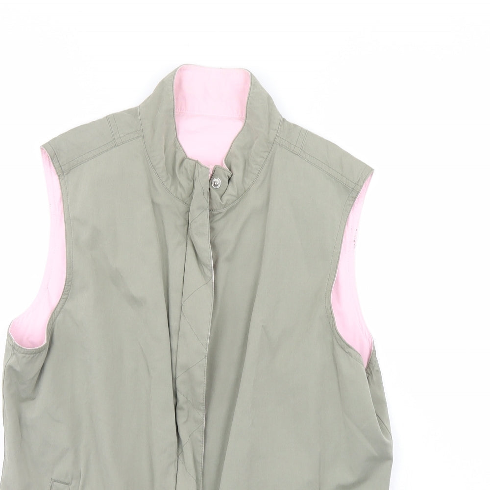 Preworn Womens Green   Gilet Jacket Size 12