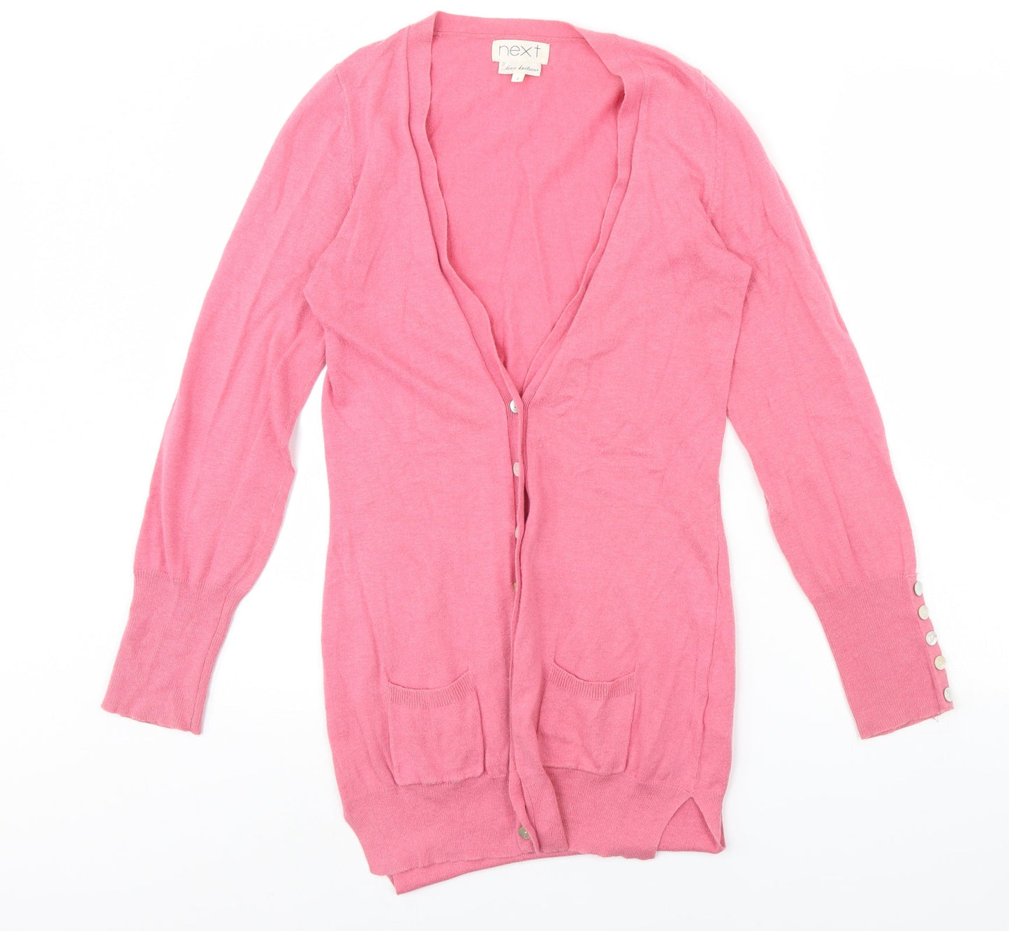 NEXT Womens Pink   Cardigan Jumper Size 6