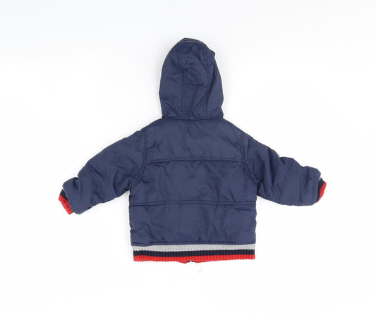 Mini Mode Boys Blue   Jacket  Size 6-9 Months