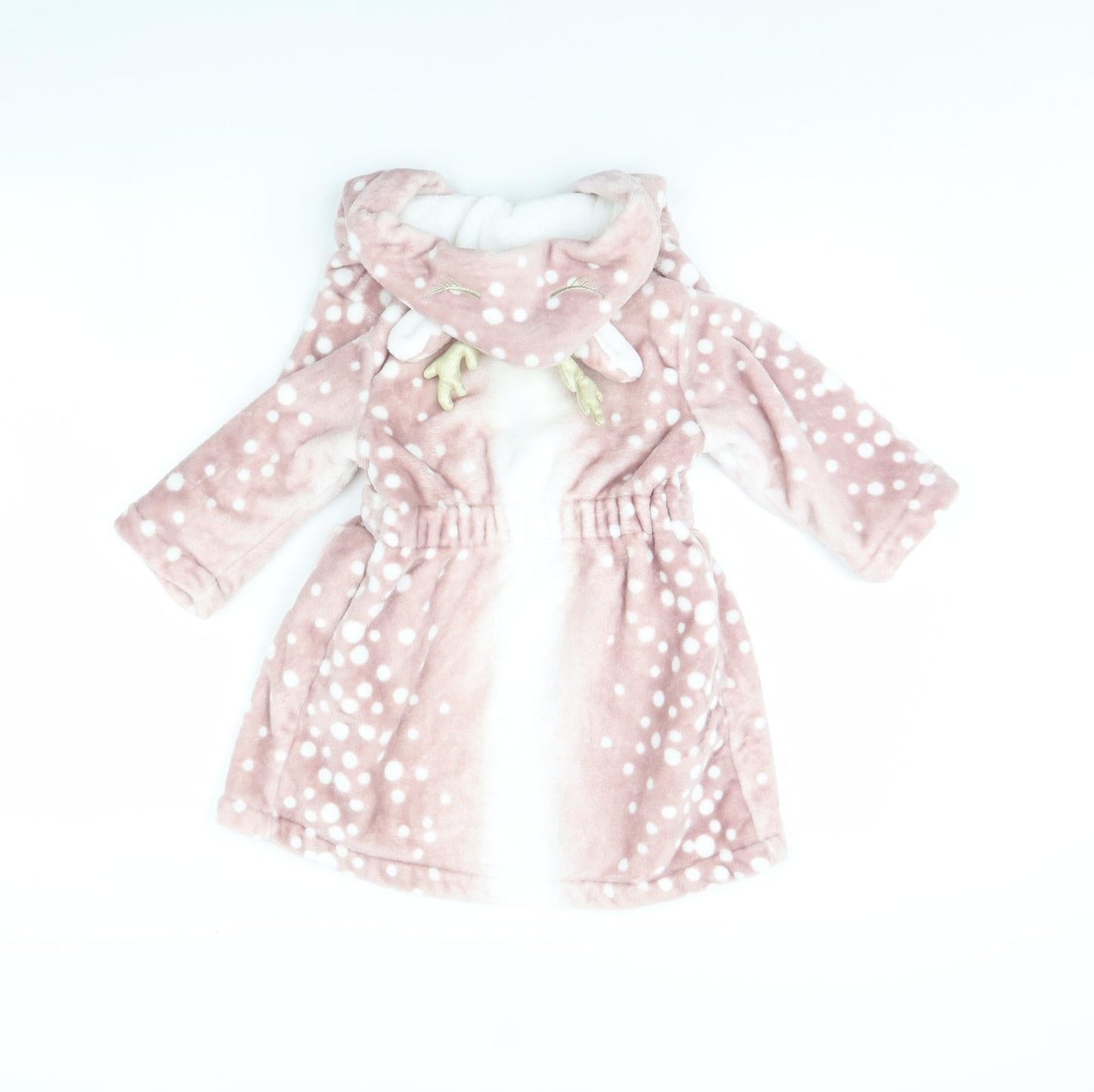 George Girls Pink Solid  Cami Robe Size 2 Years