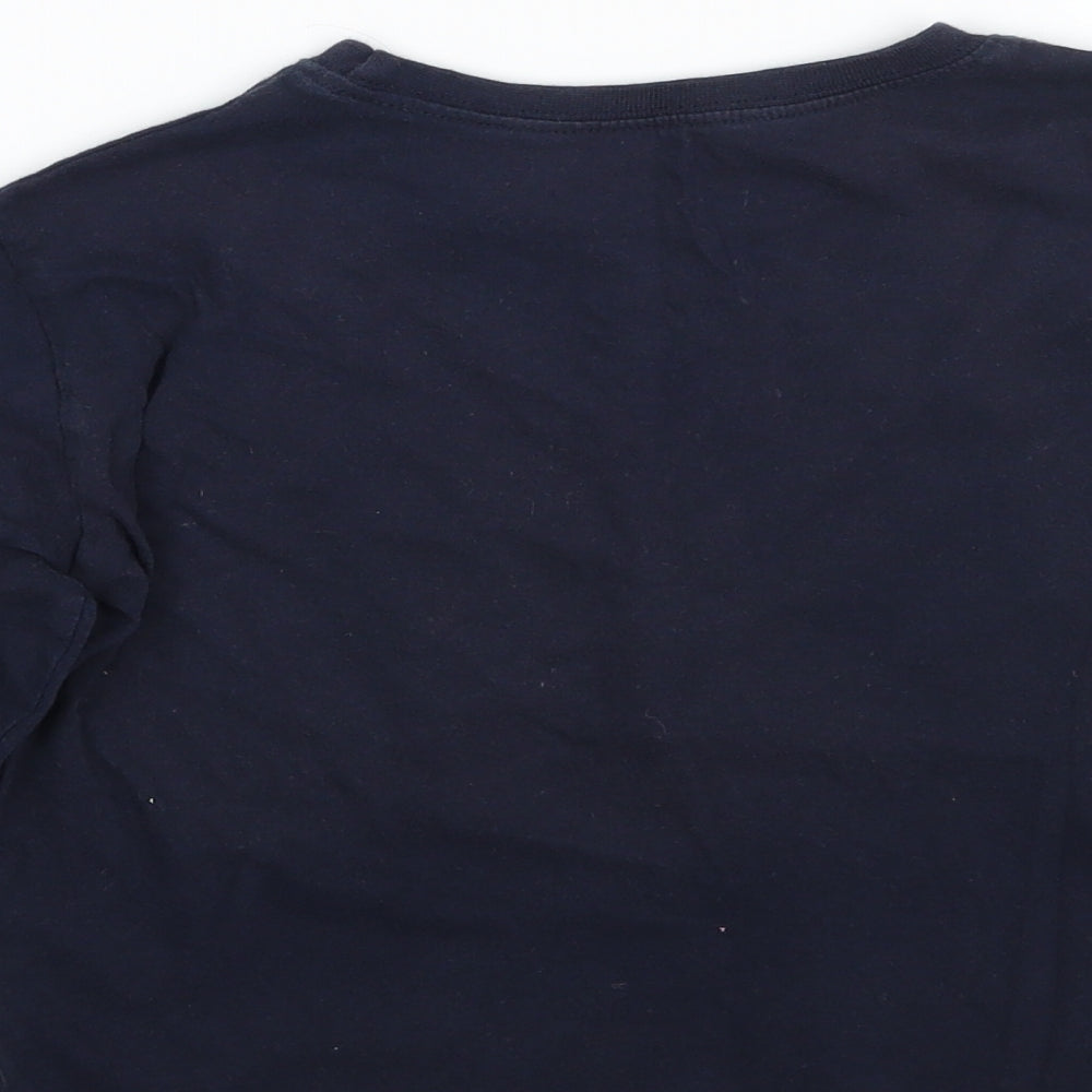 Preworn Boys Blue   Basic T-Shirt Size 7-8 Years