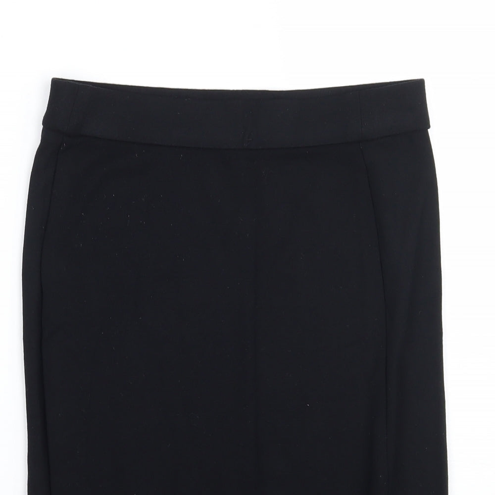 Marks and Spencer Girls Black   A-Line Skirt Size 12 Years