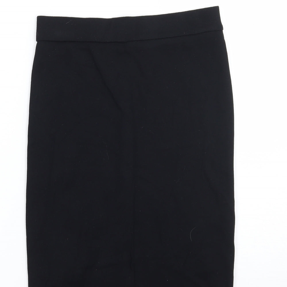 Marks and Spencer Girls Black   A-Line Skirt Size 12 Years