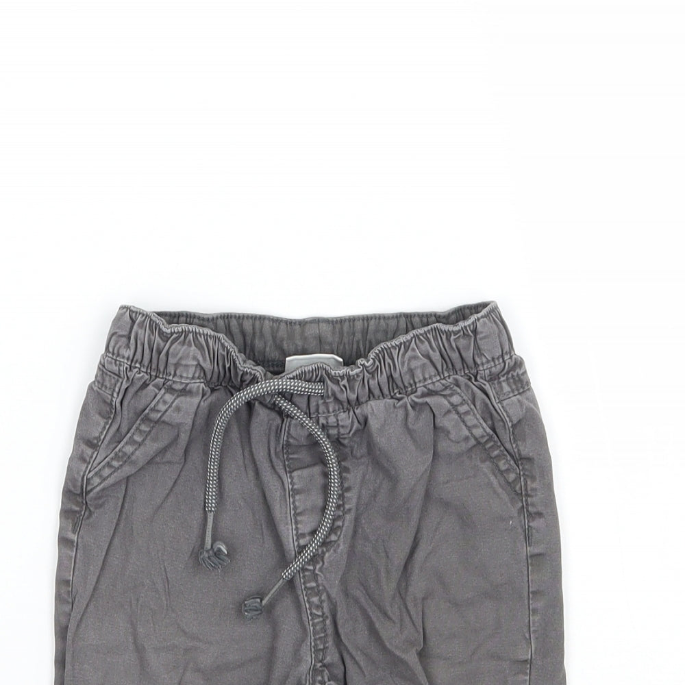 F&F Boys Grey   Capri Jeans Size 9-12 Months