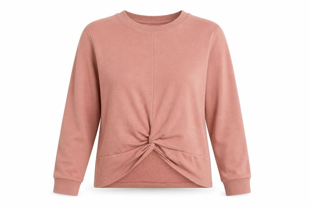 The jersey collection  Womens Pink   Pullover Jumper Size L