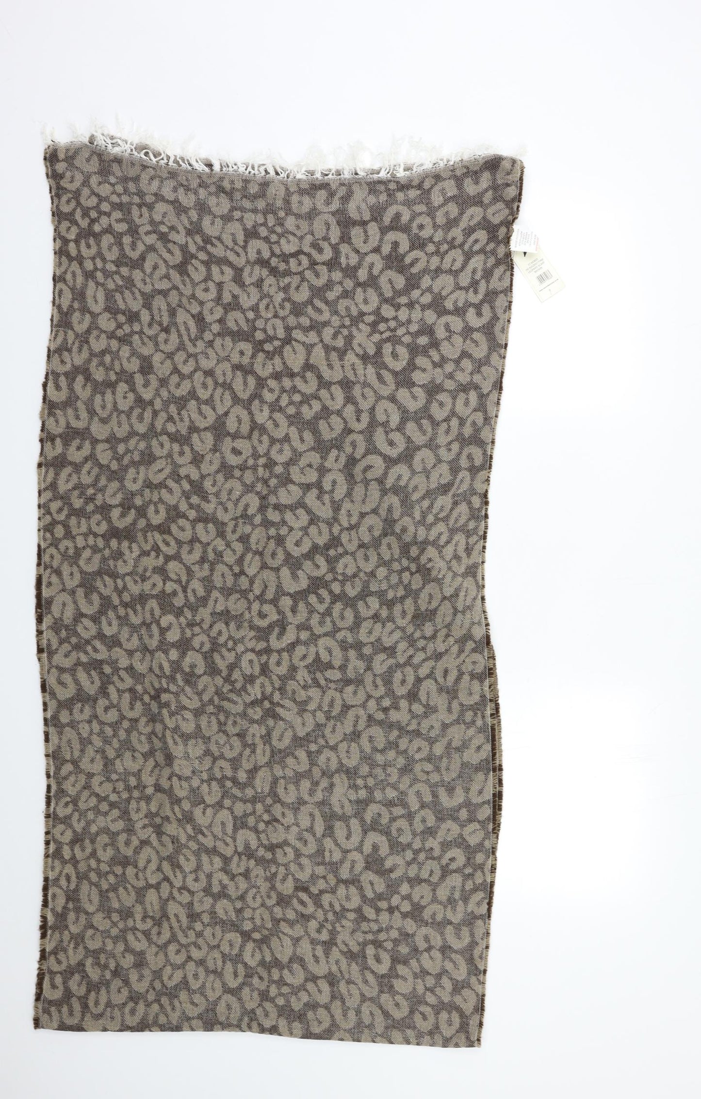 Ladies Accesories Womens Brown Animal Print   Scarf