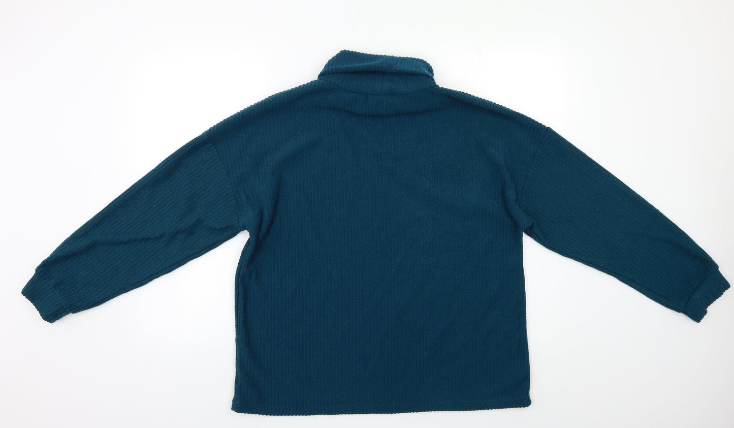 Select Womens Green   Pullover Jumper Size M
