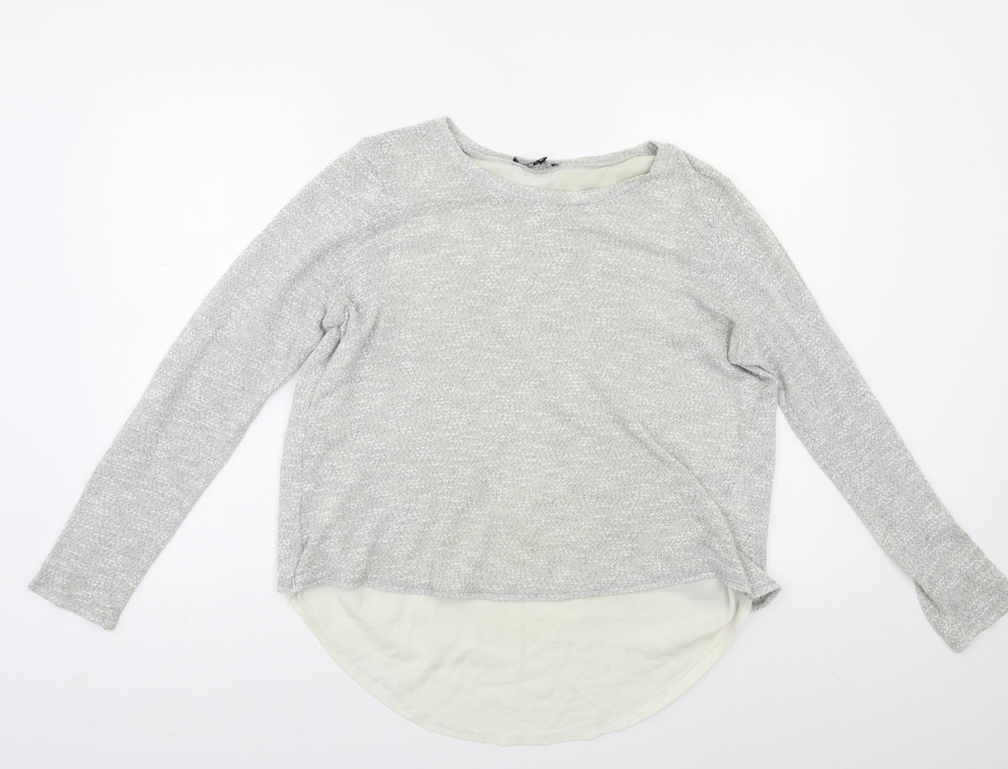 New Look Womens Grey   Pullover Jumper Size 10