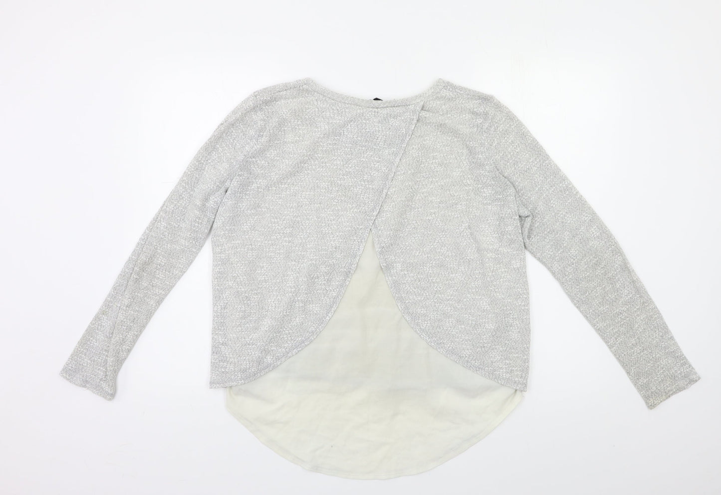 New Look Womens Grey   Pullover Jumper Size 10