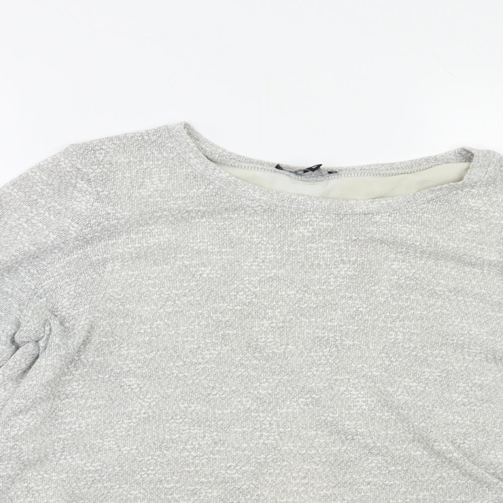 New Look Womens Grey   Pullover Jumper Size 10