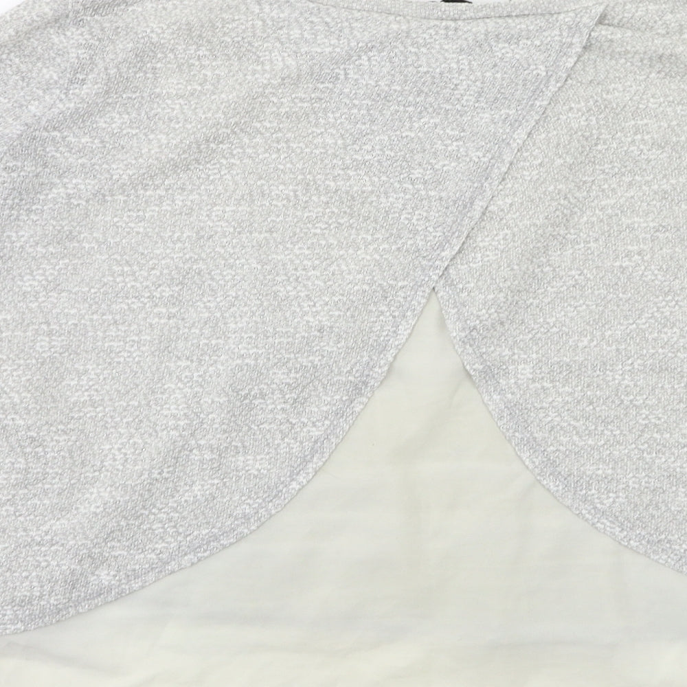 New Look Womens Grey   Pullover Jumper Size 10