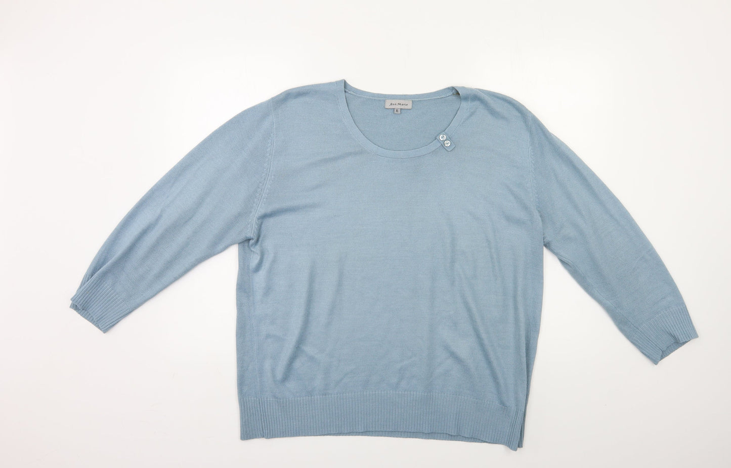 Ann Marie Womens Blue   Pullover Jumper Size XL