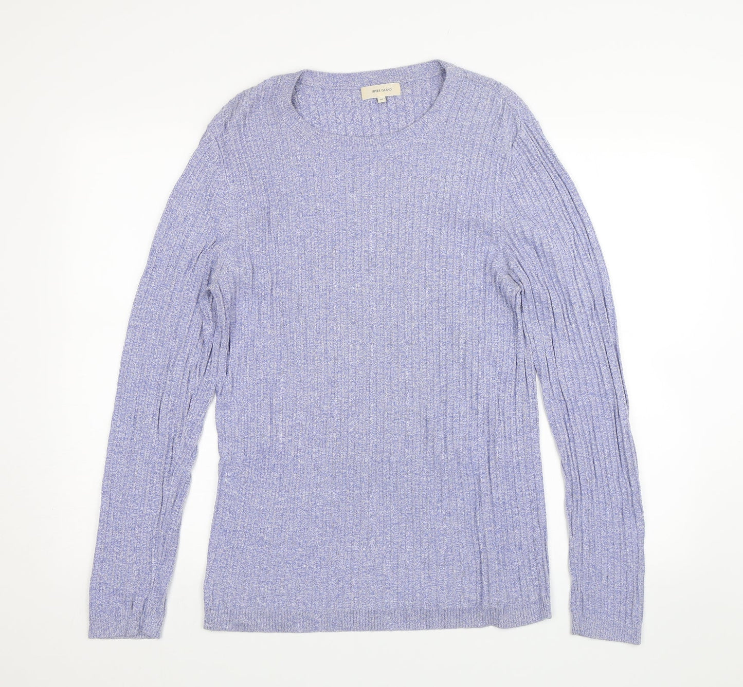 River Island Womens Blue   Pullover Jumper Size M