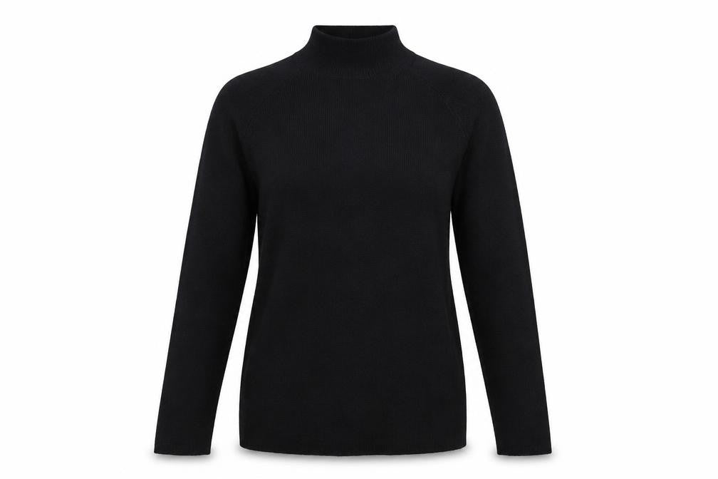 Womens UK 12 Regular Anthology Black Pullover