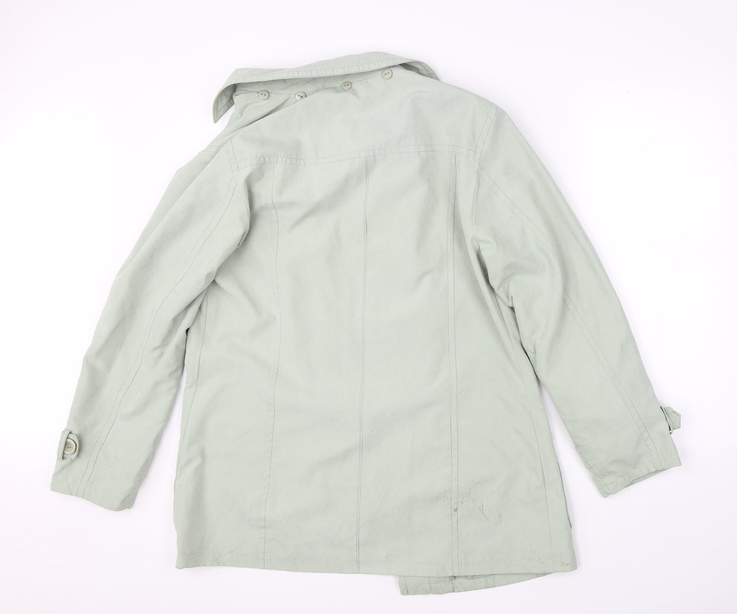 Katherine Hammond Womens Green   Jacket Coat Size 12