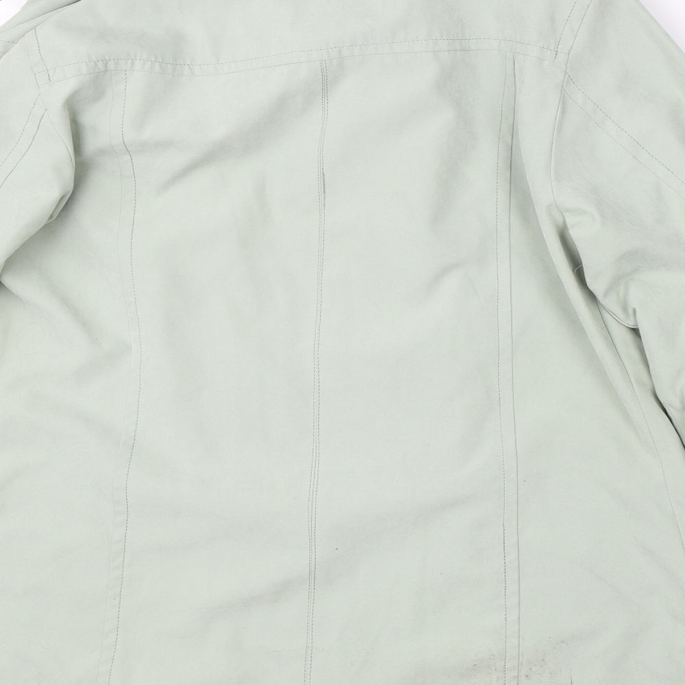 Katherine Hammond Womens Green   Jacket Coat Size 12