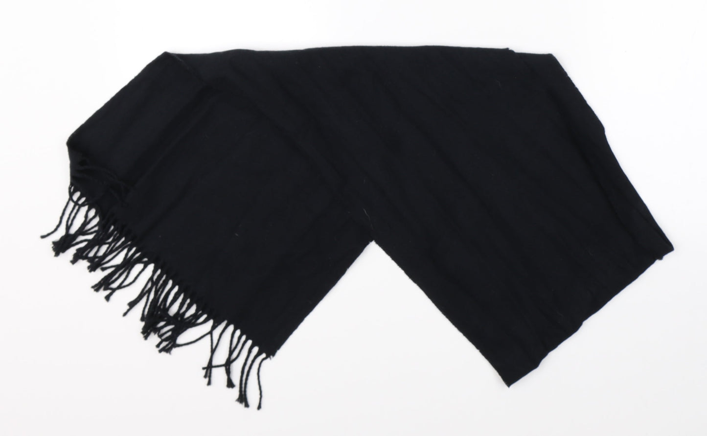 Preworn Unisex Black    Scarf