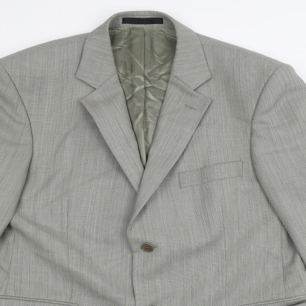 Marks and Spencer Mens Green   Jacket Suit Jacket Size 42