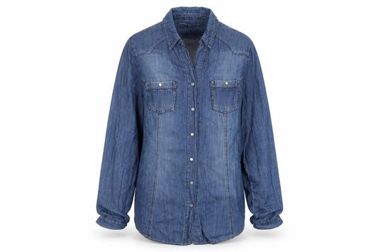 True 2 U Womens Blue  Denim Jacket  Size 10