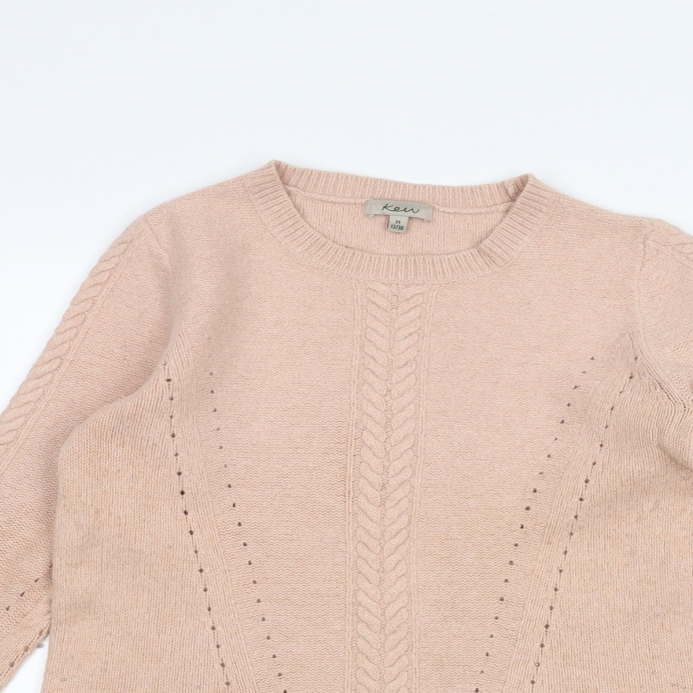 Ken Womens Pink   Pullover Jumper Size M