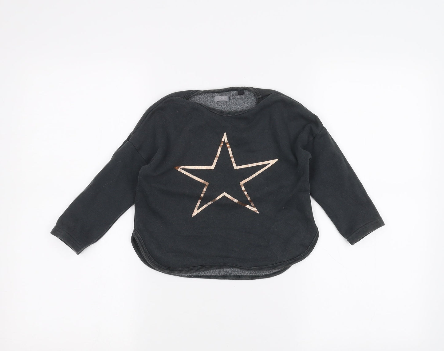 NEXT Girls Grey   Pullover Jumper Size 4 Years