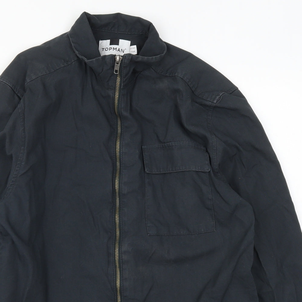 Topman Mens Grey   Jacket  Size S