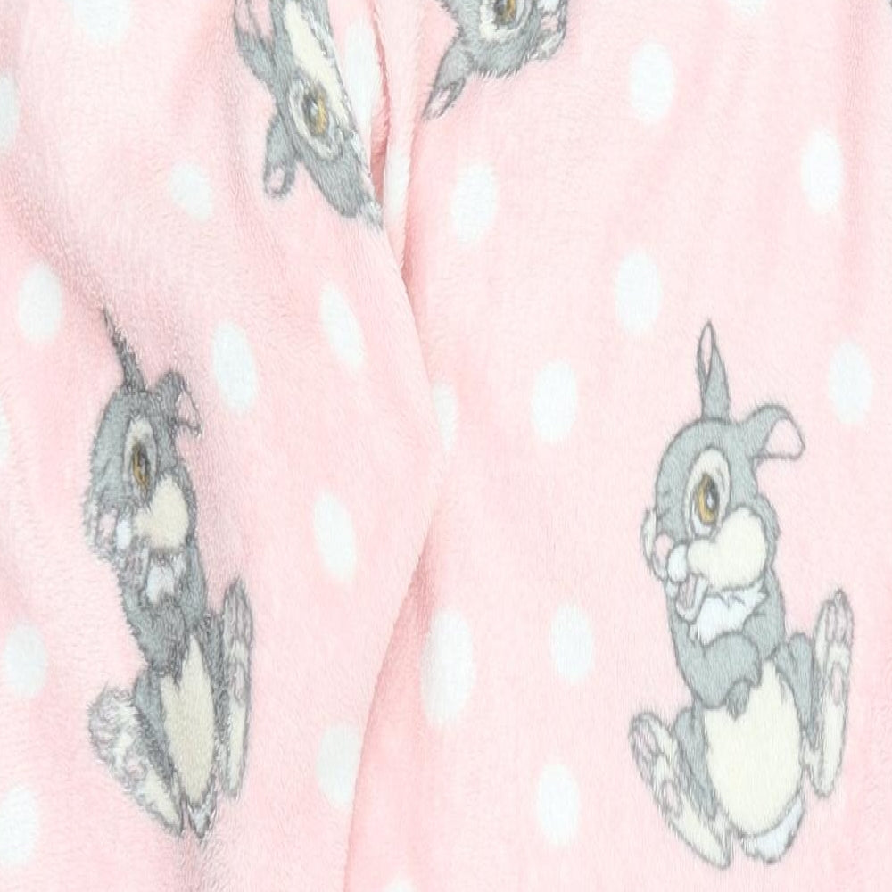 Preworn Womens Pink Polka Dot  Trousers  Size 36 in L37 in - Thumper Loungewear