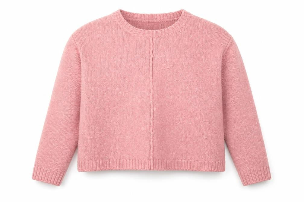 Matalan Girls Pink  Knit Pullover Jumper Size 15 Years