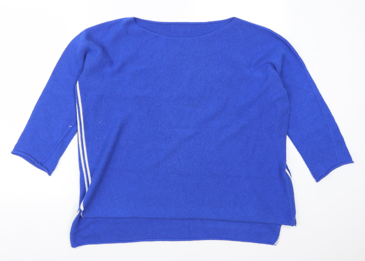 Preworn Womens Blue  Knit Pullover Jumper Size S