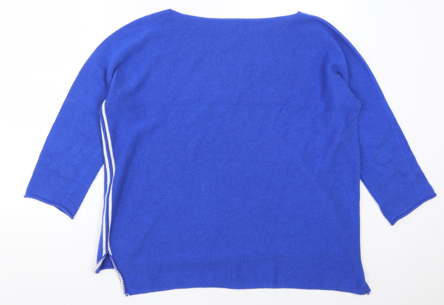 Preworn Womens Blue  Knit Pullover Jumper Size S