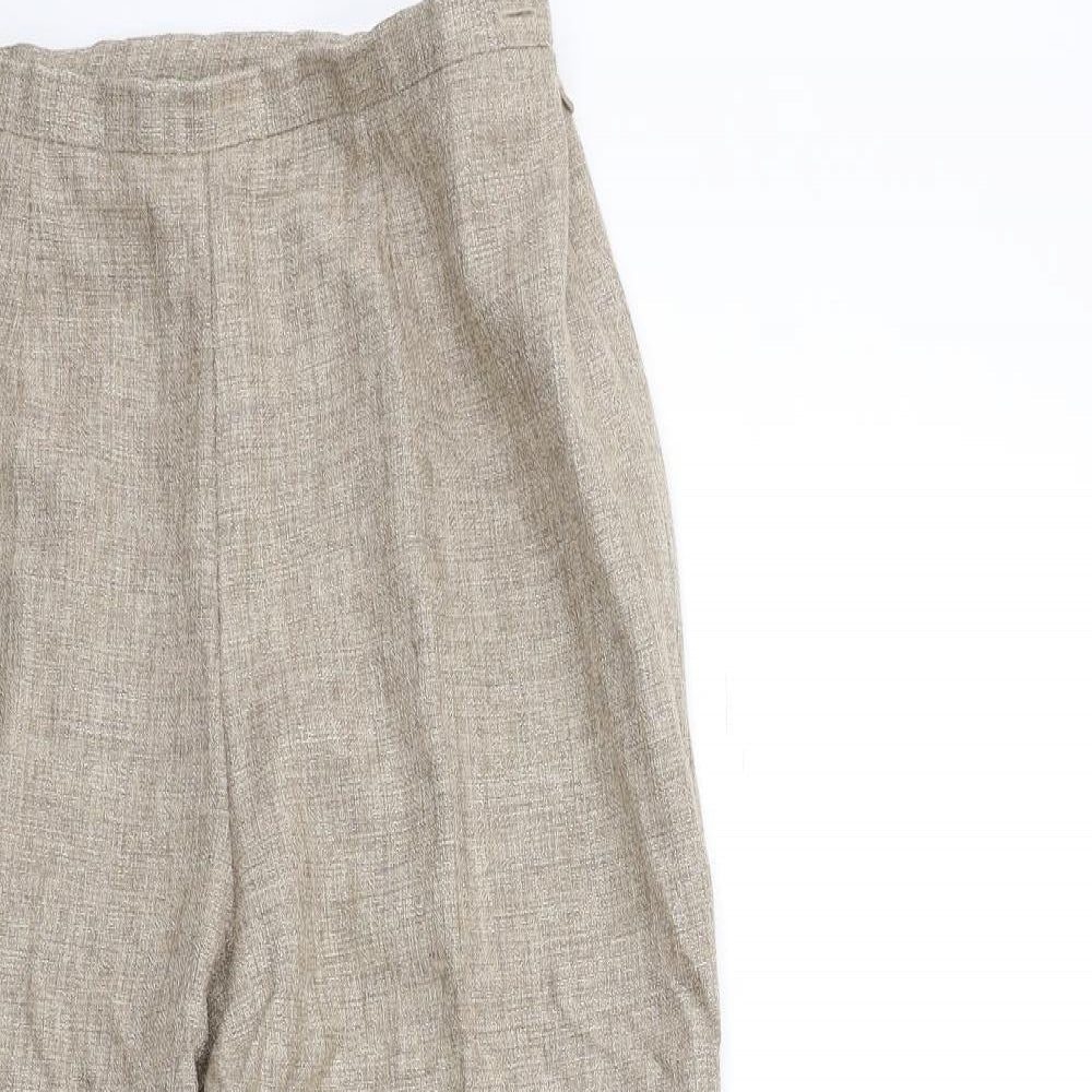 Marks and Spencer Womens Beige   Trousers  Size 12 L27 in