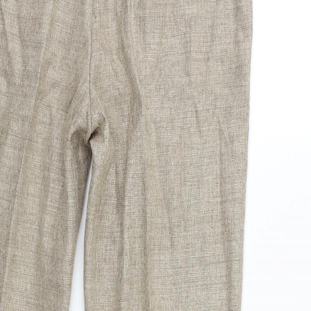 Marks and Spencer Womens Beige   Trousers  Size 12 L27 in