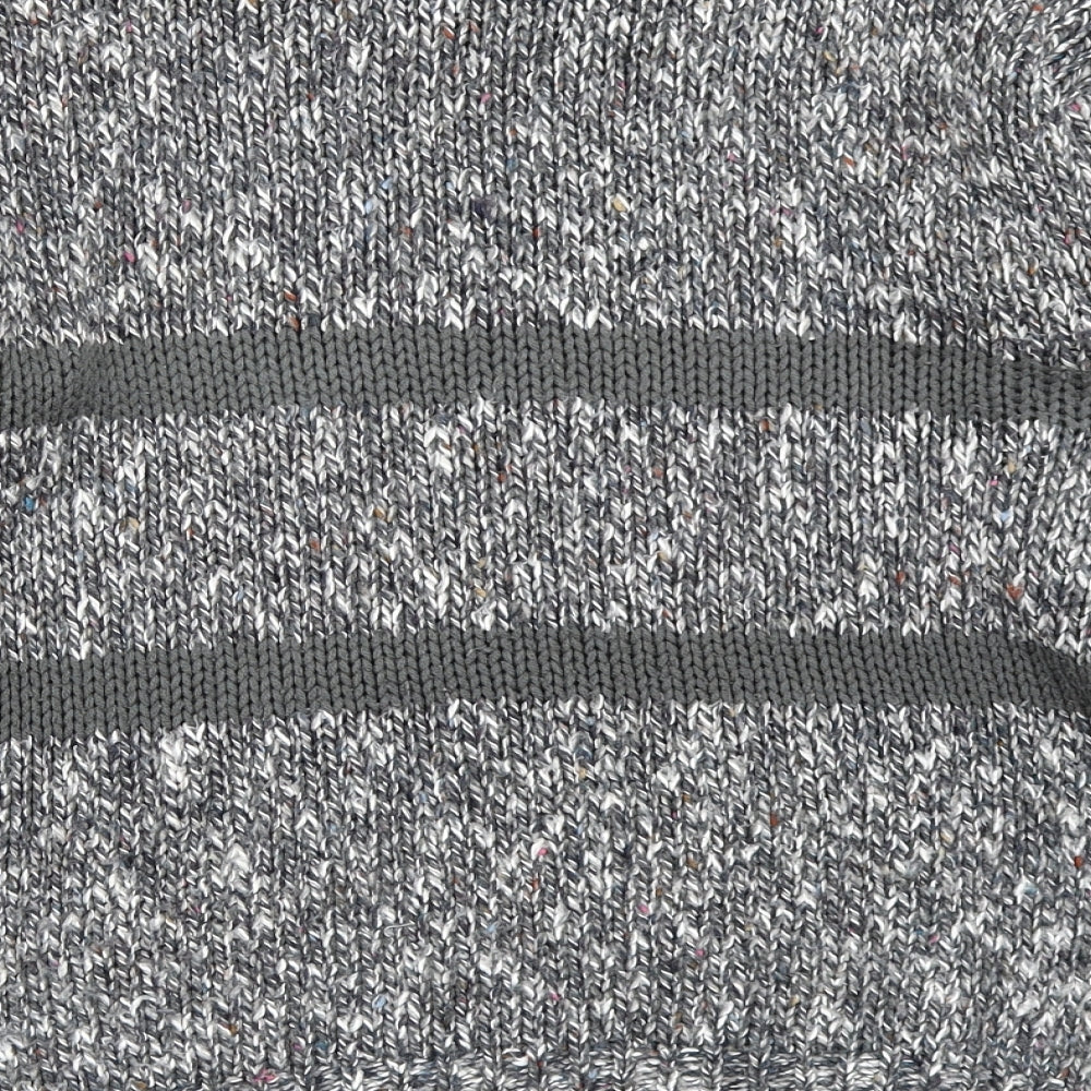 Exposure Womens Grey  Knit Pullover Jumper Size M