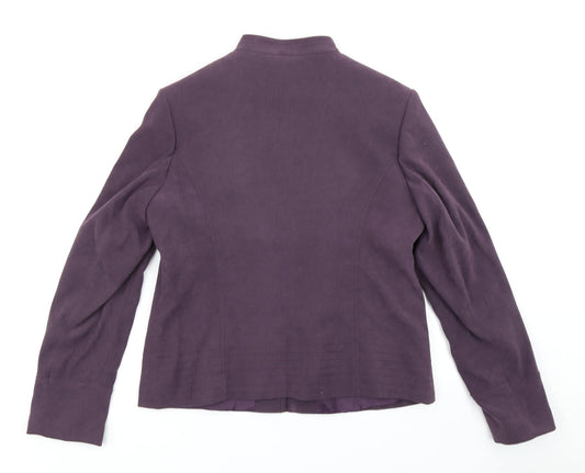 Bonmarché Womens Purple   Jacket  Size 14