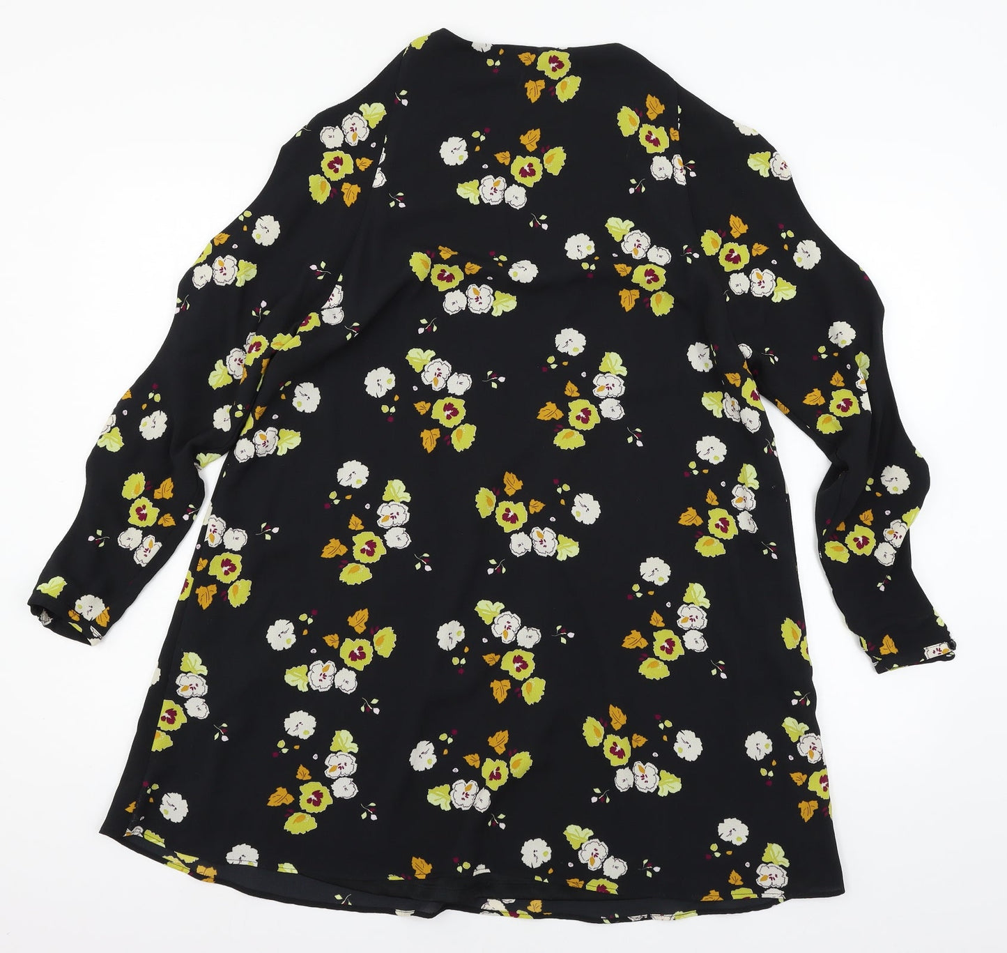 Zara Womens Black   A-Line  Size S  - Cut out sleeves