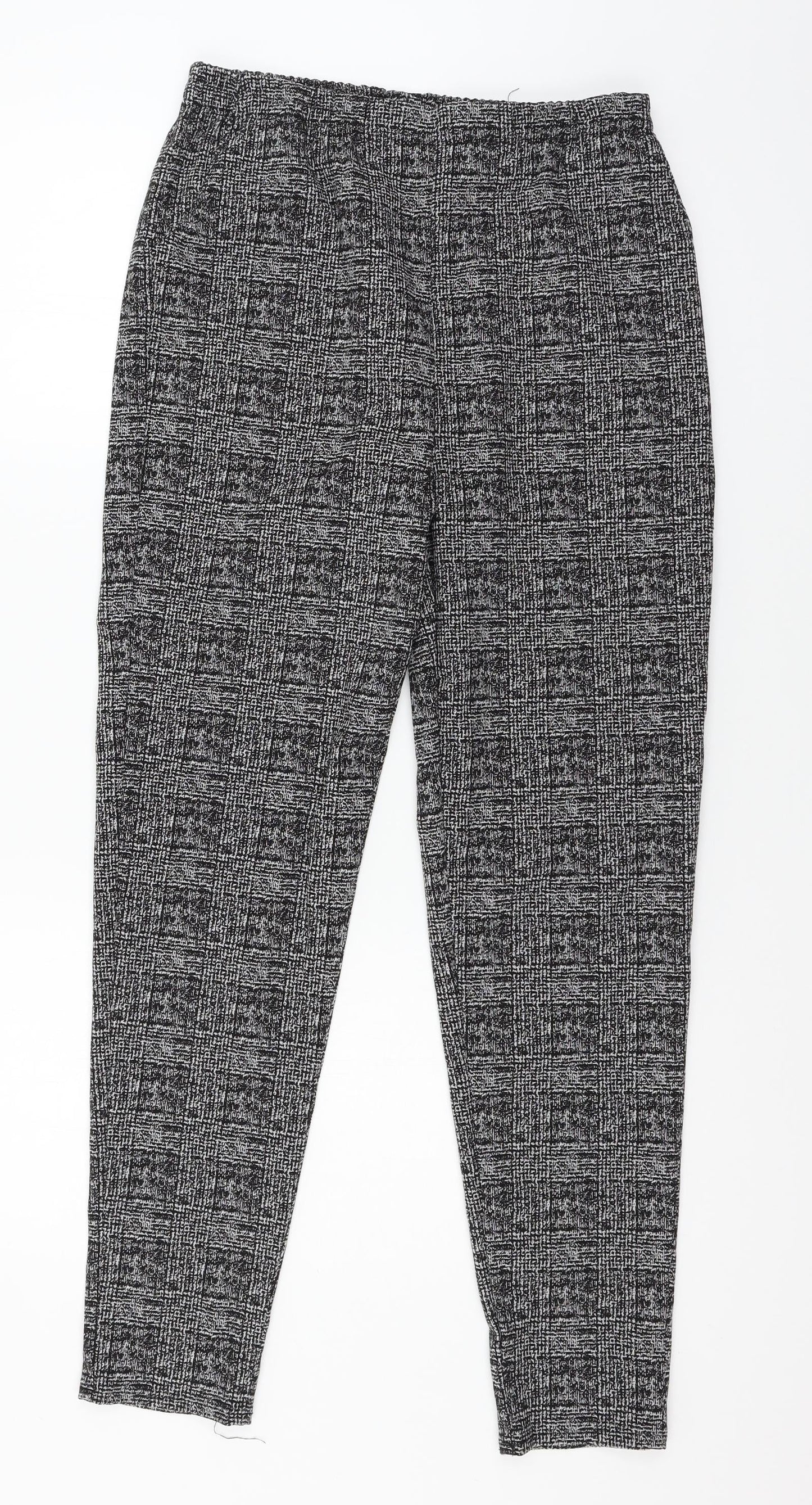 Preworn Womens Green Check  Trousers  Size 32 in L28 in
