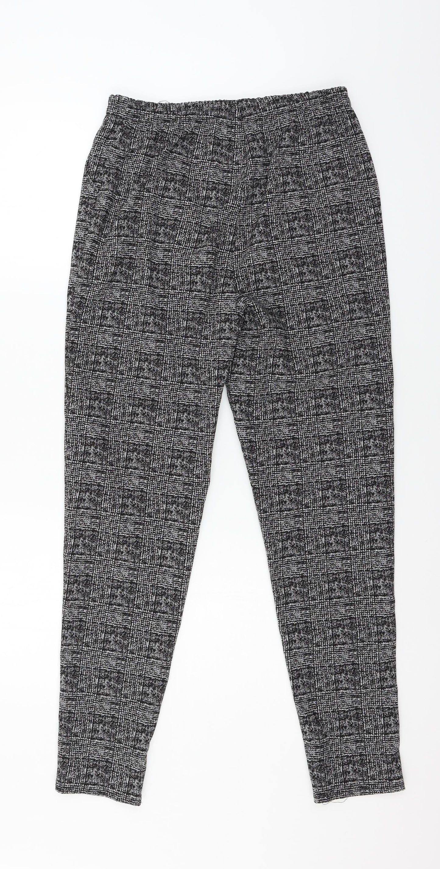 Preworn Womens Green Check  Trousers  Size 32 in L28 in
