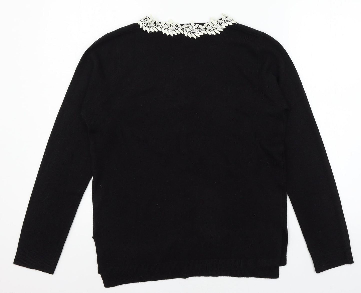 Atmosphere Womens Black  Knit Pullover Jumper Size 10