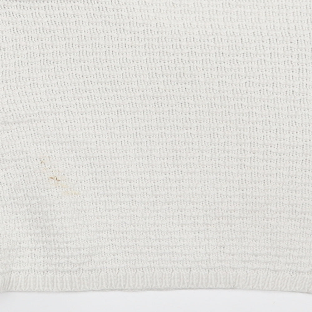 Pull & Bear Womens White   Pullover Jumper Size S