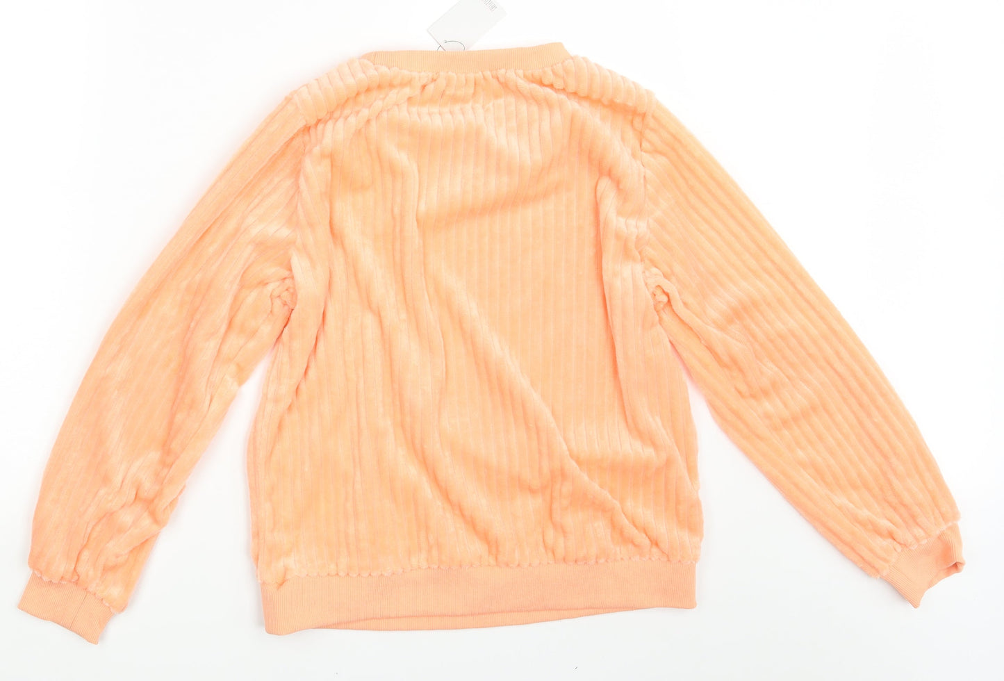 Collective Womens Orange   Pullover Jumper Size 8