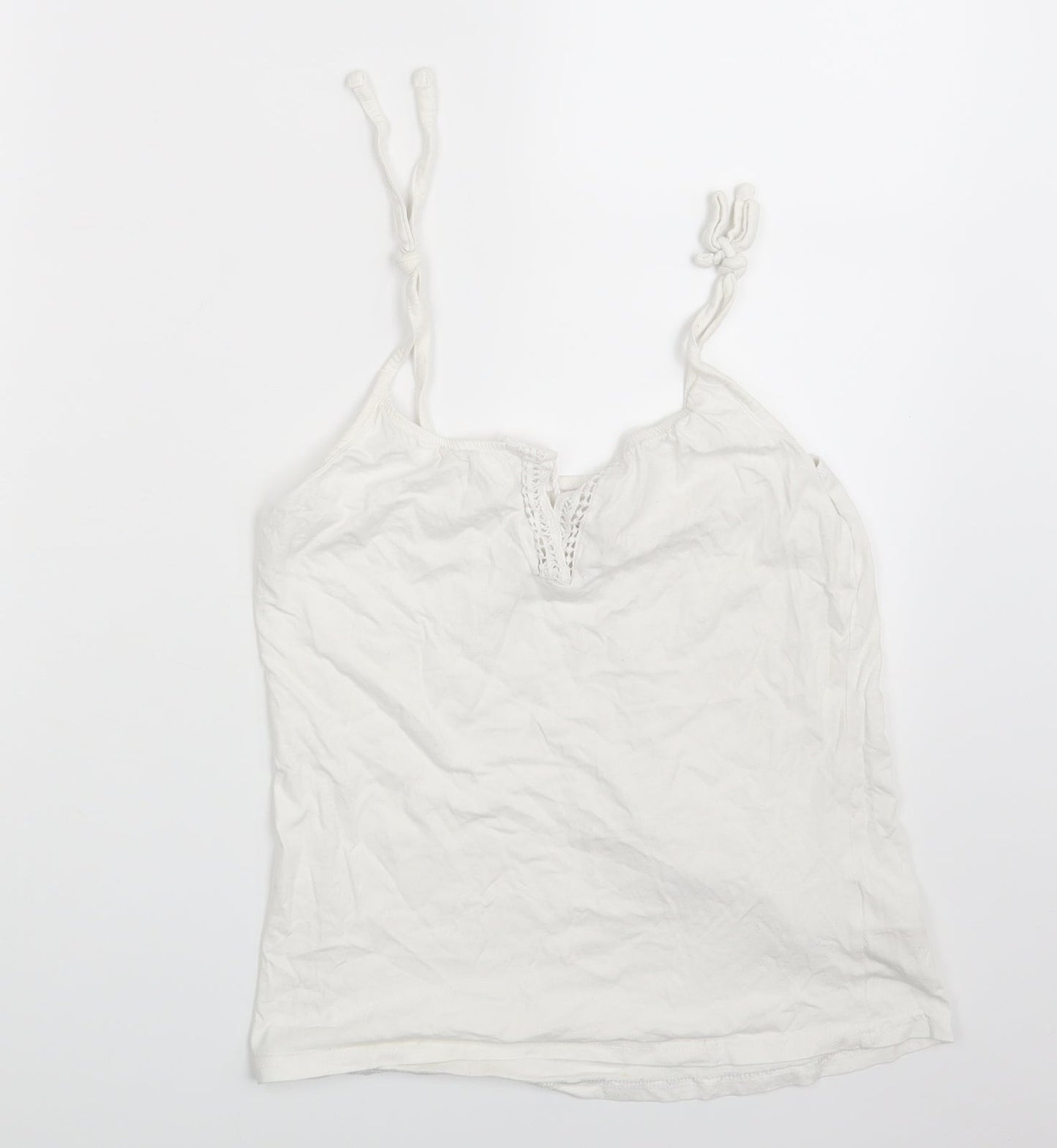Love To Lounge Womens White   Basic Tank Size 4