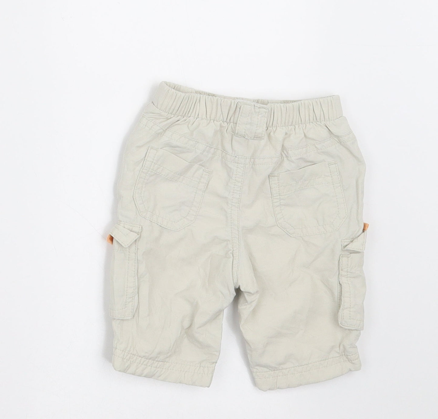NEXT Boys Beige   Cropped Trousers Size Newborn  - SHORT